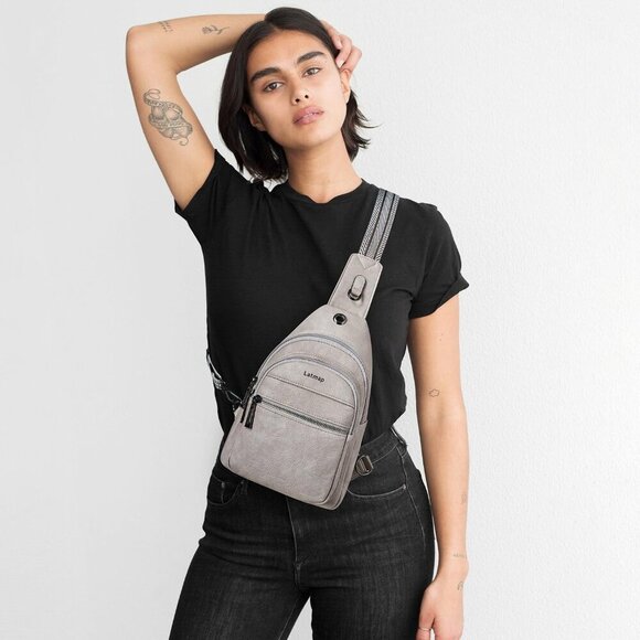 7L Sling Bag For Women Men Crossbody Shoulder Tote Blet Bags Backpack Fanny Pack - Picture 2 of 9